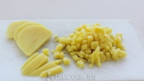 постные манты с картошкой