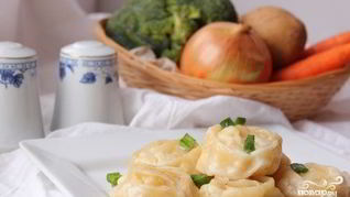 Вегетарианские манты