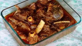 Баранина по-французски