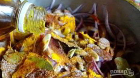 баранина по-французски