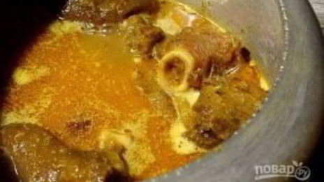 баранина по-французски