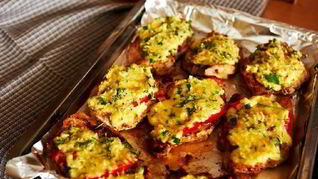 Быстрая свинина по-французски в духовке