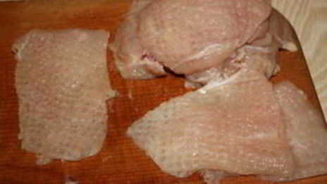 деревенская курица по-французски