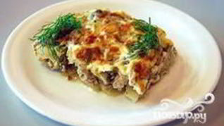 Картофель по-французски с фаршем