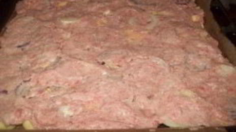 картофель по-французски с фаршем