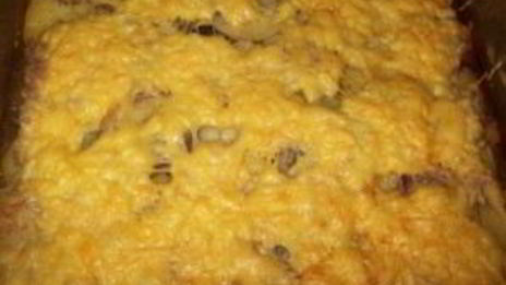 картофель по-французски с фаршем