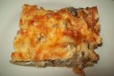Картофель по-французски с грибами под сыром