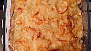 Картофель с мясом по-французски