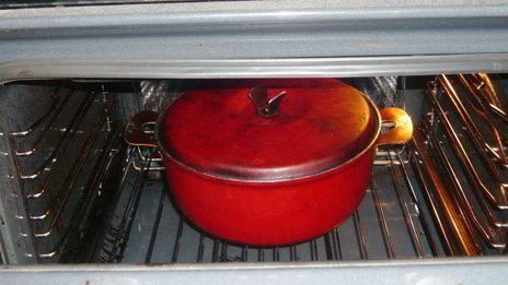 картошка по-французски с курицей