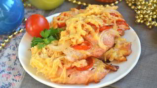 Куриные грудки по-французски