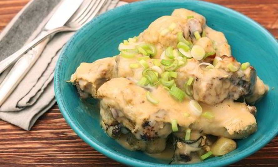 Рецепт курица в сливочном соусе по-французски