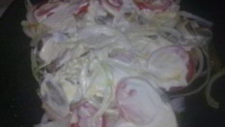 мясо по-французски без духовки