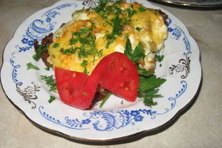 Мясо по-французски без картошки