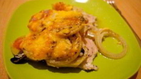 мясо по-французски из филе курицы