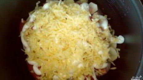 мясо по-французски из курицы в мультиварке