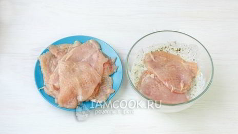 мясо по-французски из курицы