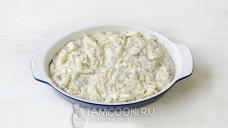 мясо по-французски из курицы