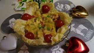 Мясо по-французски с грибами и помидорами