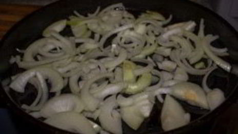 мясо по-французски с грибами