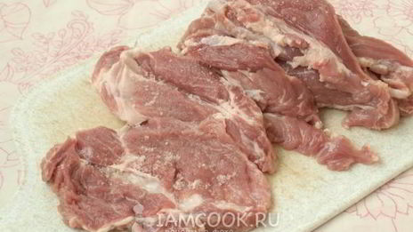 мясо по-французски с картофелем