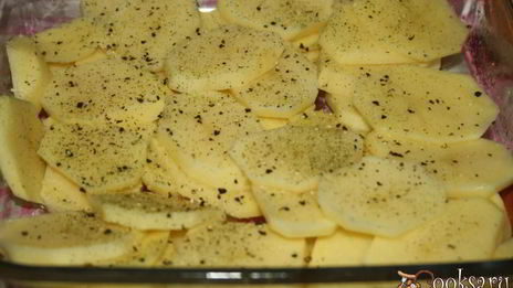 мясо по-французски с шампиньонами