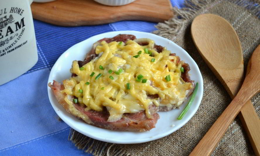 Рецепт мясо по-французски со свининой