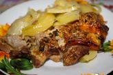 Мясо по-французски в духовке