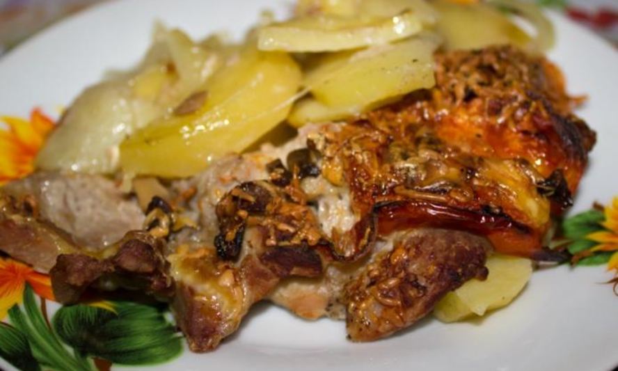 Рецепт мясо по-французски в духовке