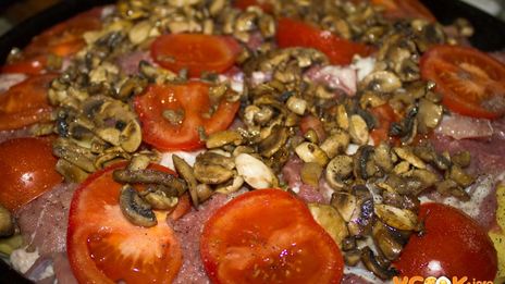 мясо по-французски в духовке