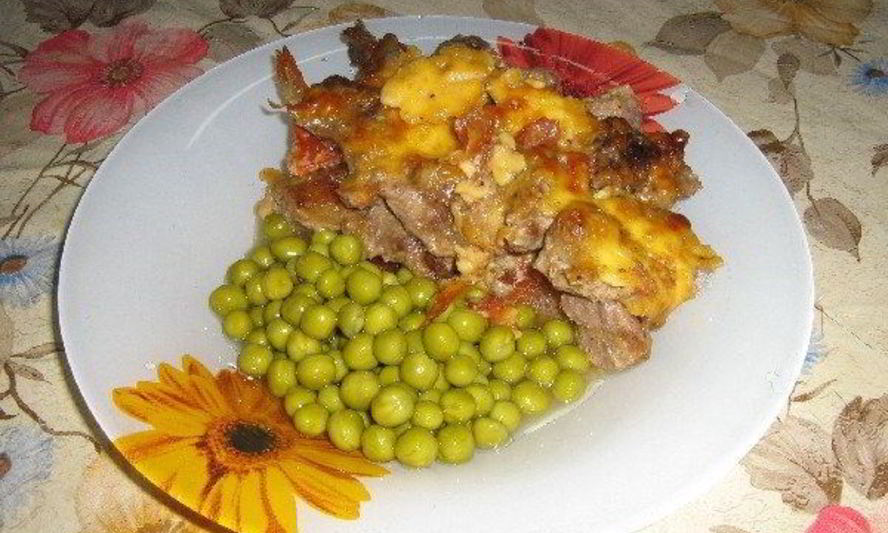 Рецепт мясо по-французски в микроволновке