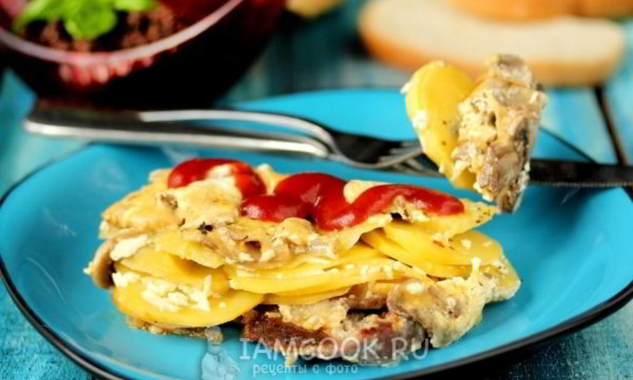 Рецепт мясо по-французски в мультиварке