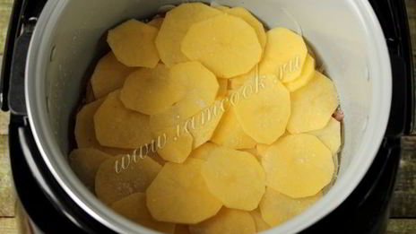 мясо по-французски в мультиварке