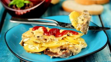 мясо по-французски в мультиварке