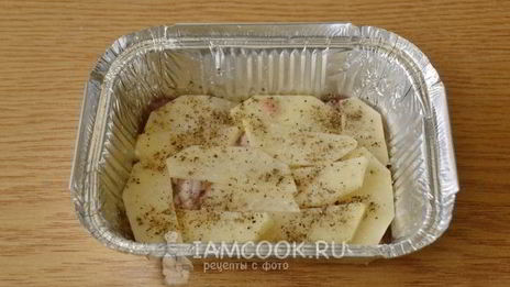 свинина по-французски в духовке