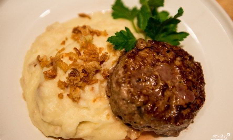 Рецепт бифштекс из лосятины