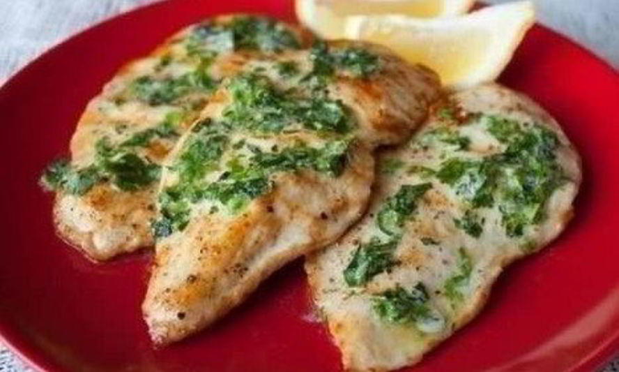 Рецепт диетические куриные грудки с травами