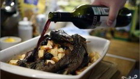 дикий гусь в духовке