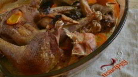 индоутка в духовке