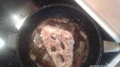 куриное филе с яблоками и черносливом