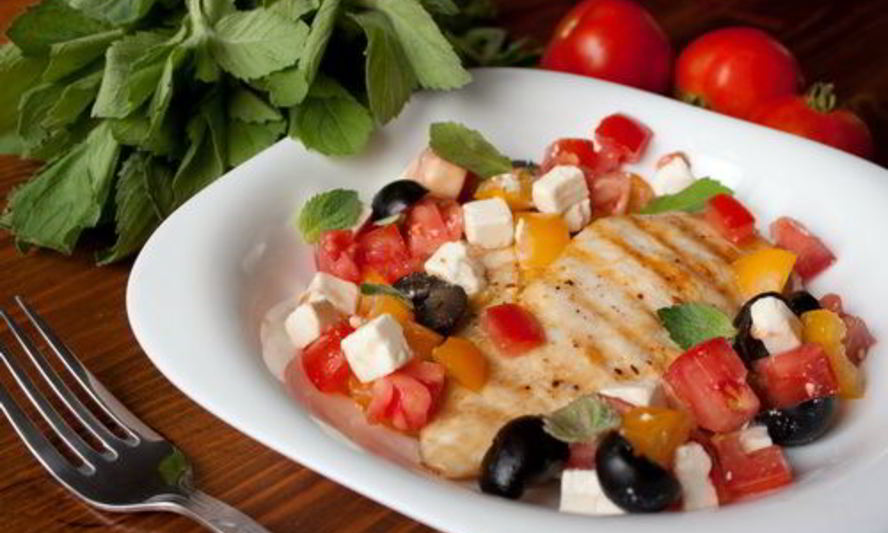 Рецепт куриные грудки в греческом стиле