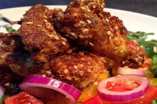 Куриные крылышки, запеченные в микроволновке