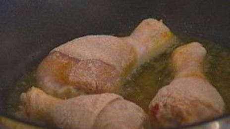 куриные ножки в кефире