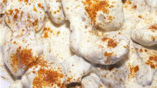 Куриные желудки в сметане