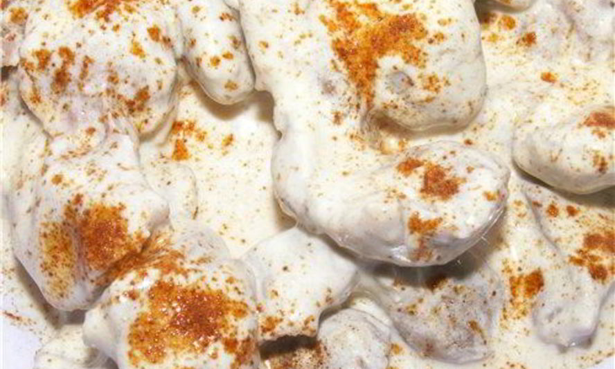 Рецепт куриные желудки в сметане