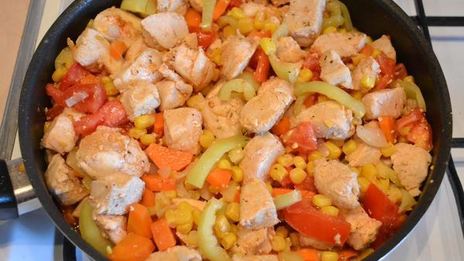 курица по-мексикански