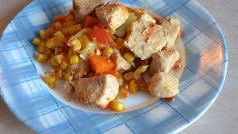 курица по-мексикански