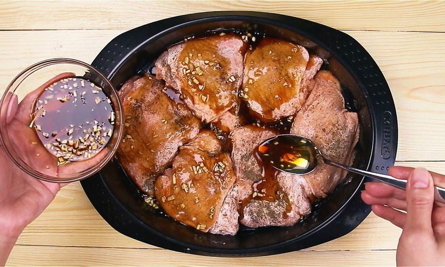 Рецепт курица в медовом соусе