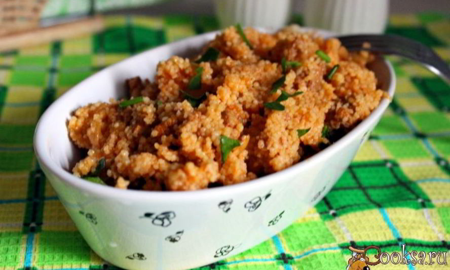 Рецепт кускус со свининой в томатном соке