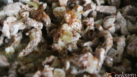 кускус со свининой в томатном соке