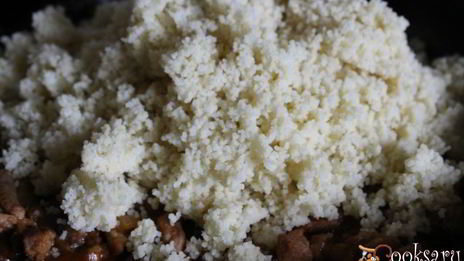 кускус со свининой в томатном соке